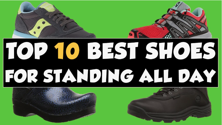 Comfortable shoes for standing work