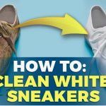 How to clean white sneakers